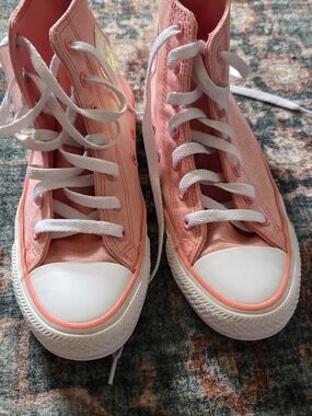 Converse Pink High-Top All Star Sneakers